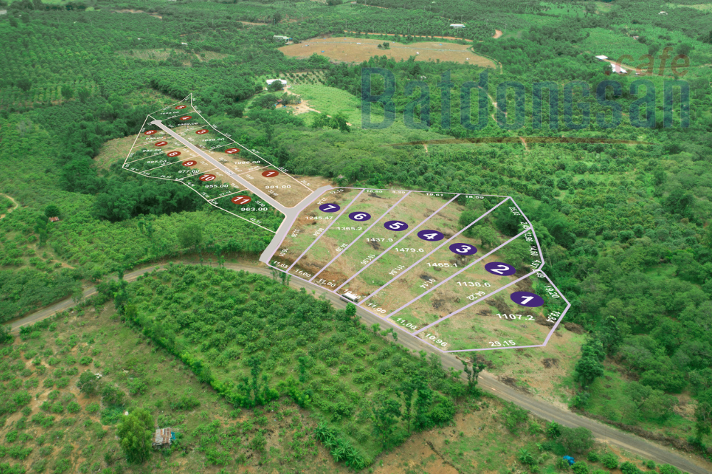 Phân khu 2 - Dự án đất Vườn Sinh Thái View Hồ Trị An